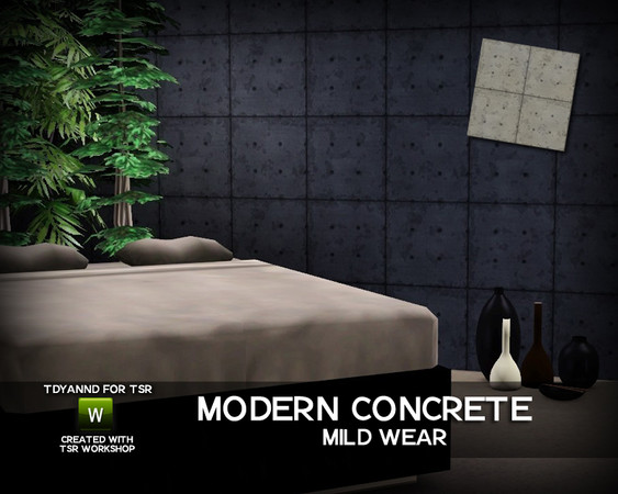 Sims 3 — Modern Concrete - Mild Wear by tdyannd — 