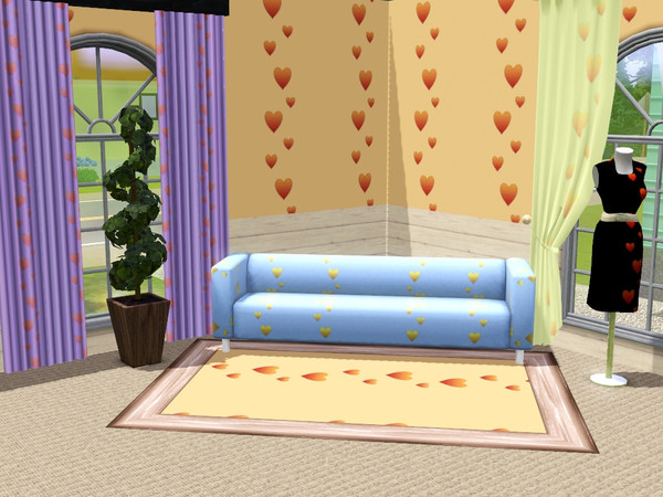 Sims 3 — hearts without stripes by maxi king — 