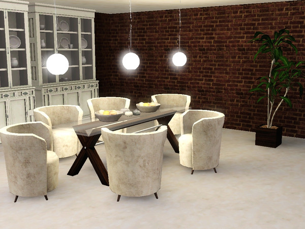 Sims 3 — Red Brick Wall by deeiutza — This brick wall gives the final touch for your Sims homes!