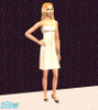 Sims 2 — Pure Blank by PeperGnome — A dress for your female siam. Mesh needed!