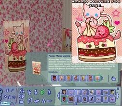 Sims 2 — Kawaii Picture (o*^*o) Nr1 by kawaiiruki — Chiwaaa My first Upload (o^_^o) kawaii picture for your sims room