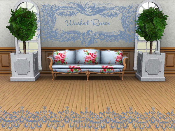 Sims 3 — Cath Kidston - Washed Roses by haymichele — This is the perfect seamless pattern for your walls, upholstery, and
