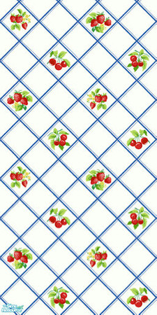 Sims 2 — Cherry Delight Set 2 - Cherry Delight Set 2 Tile Wall 3 by robbyngirl — Set of tile for your kitchen. Enjoy!