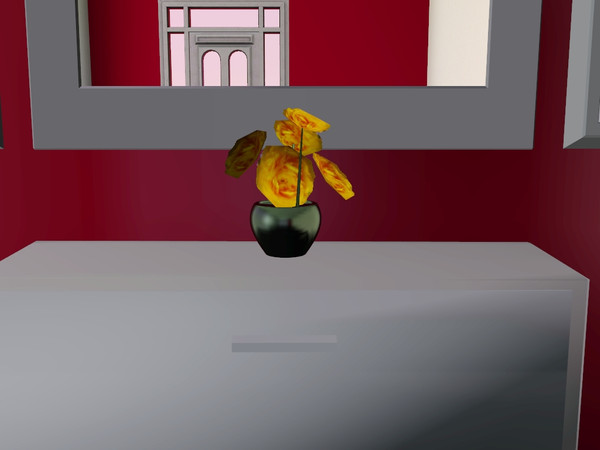 Sims 3 — Wardrobe Camelia YellowFlower by CaliDea — YellowFlower Camelia