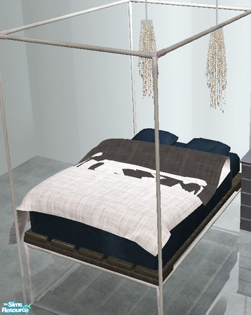 Sims 2 — 90sLoft - bed by steffor — 