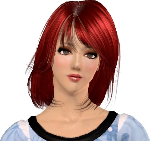 Sims 3 — Redie by autaki — Sims by autaki .Red haired girl to be sexy, but when her work very seriously.Thank!! Skin by