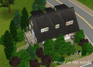 Sims 3 — House in the woods by jjkl — House in the woods. The house is on two floors and is small. It has a small