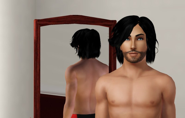 Sims 3 — Gino by bucklewink — Hair garden of shadows Eye Contacts by Flajko called Pure Eyes. Download at Ladyfrontbum