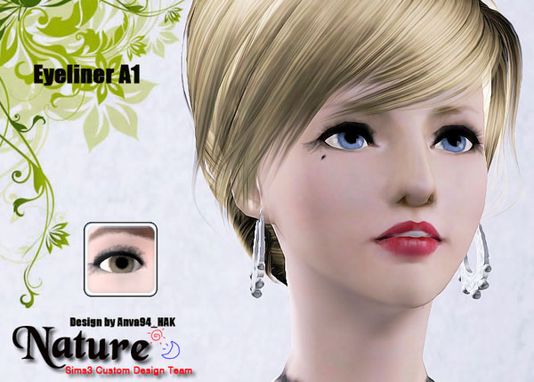 Sims 3 — Eyeliner A1 by anva94_Hak — Hope you guys like it! My sims3 blogger :http://anva94haksims.blogspot.com/ ^ ^