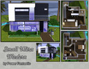 Sims 3 — Small Ultra Modern Apartment  by power_fantastic — 2 bedrooms, laundry, partially furnished