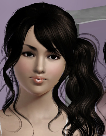 Sims 3 — Morgan by shark212 — Morgan Hair:Newsea,Eyes:Caddi Love Eye Default by Dimlighting,Night out dress by