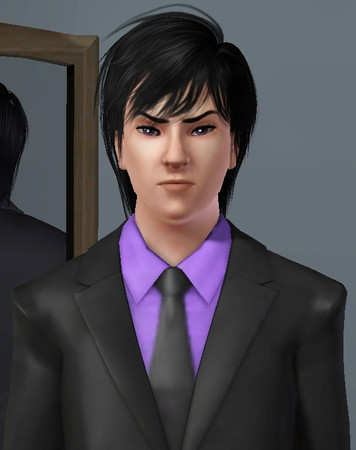 Sims 3 — Hibari Kyoya by kikomachi — Kateikyioushi Hitman Reborn! Vongola Decimo Cloud Guardian