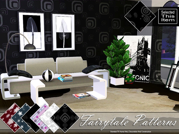Sims 3 — Fairytale5 (Pattern) by brandontr — BrandonTR at TSR