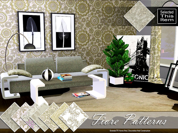Sims 3 — Fiore5 (Pattern) by brandontr — BrandonTR at TSR