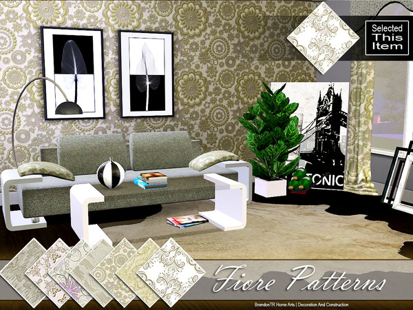 Sims 3 — Fiore2 (Pattern) by brandontr — BrandonTR at TSR