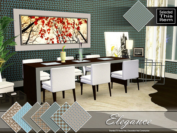 Sims 3 — Elegance6 (Pattern) by brandontr — BrandonTR at TSR
