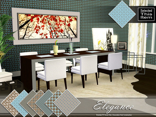 Sims 3 — Elegance3 (Pattern) by brandontr — BrandonTR at TSR