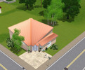 Sims 3 — Little Bungalow by susilein — A small bungalow just for a single Sim. The roof came up when I was playing around