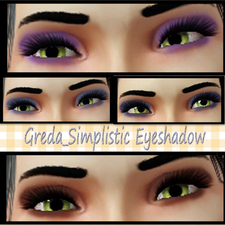 Sims 3 — Greda_Simplistic Eyeshadow by Greda — 