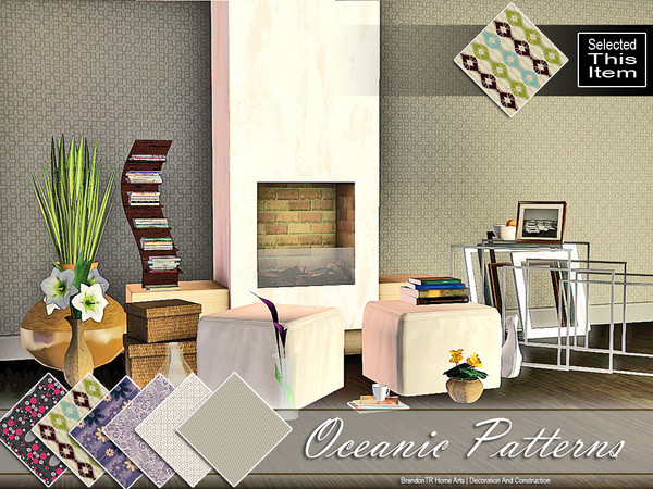 Sims 3 — Oceanic5 (Pattern) by brandontr — BrandonTR at TSR