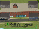 Sims 2 — St Mollie\'s Hospital v.2 by theasdaprice — St Mollie\'s is a modern Hospital, providing emergency, inpatient