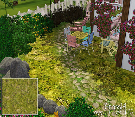 Sims 3 — Grass 14 by ayyuff — 