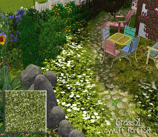 Sims 3 — Grass 21 by ayyuff — 