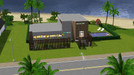 Sims 3 — Modern Beach House by fairytrash — This is my very first house that I have made with the Sims 3 (I usually