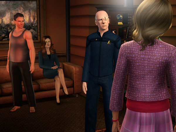 Sims 3 — Saul Tigh by London561 — Saul Tigh from Battlestar Galactica