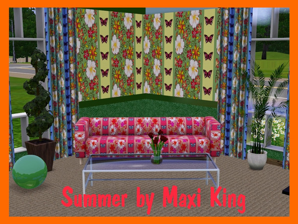 Sims 3 — summer by maxi king — 