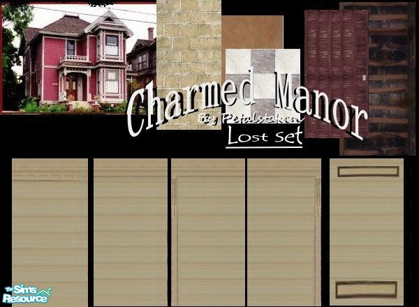 Sims 2 — Charmed Manor Interiors - Set by kollens — A Collection of Charmed Interior Panels, & Floors to make the