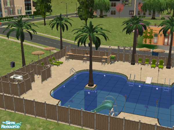 Sims 2 — Bikini Bottom by icecj03 — This is just a lot i made for my sims so they can have a place to go to in the