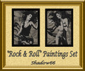 Sims 3 — S66 - Rock 'n' Roll Paintings Set by shadow66 — Two paintings called 'Rock' and 'Roll' by the artist Melissa