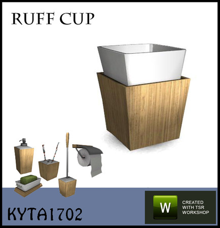 Sims 3 — Ruff cup by Kyta1702 — just for a drink in the bathroom
