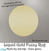 Sims 2 — Liquid Gold Fuzzy Rug by Riverwillows — Lovely golden round rug, 3x3, soft and fuzzy. Mesh by detimgi. Base