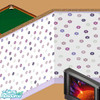 Sims 1 — \"Sad Flowers\" Wallpaper by Salaa — In-game price: 6 In-game description: \"A simple pattern of