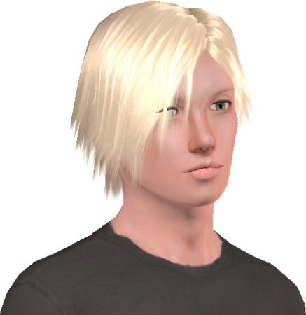 Sims 3 — Brad Johnson by bucklewink — Hair retexture by Aika guinea