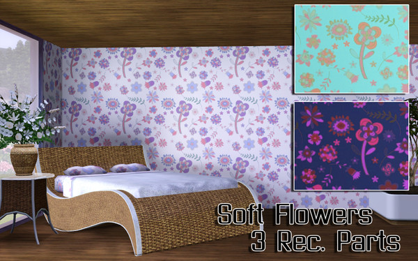 Sims 3 — Soft Flowers by TSR Archive — Made By Pralinesims