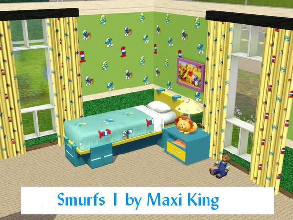 Sims 3 — smurfs 1 by maxi king — 