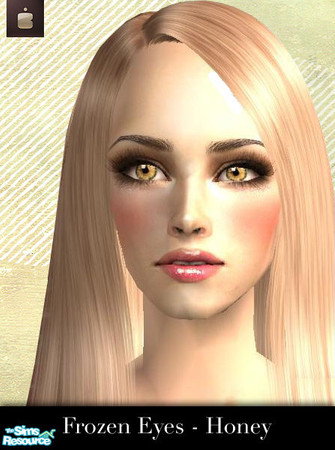 Sims 2 — Frozen Eyes - Honey by haiduong — A set of 8 realistic eye colors. Enjoy.