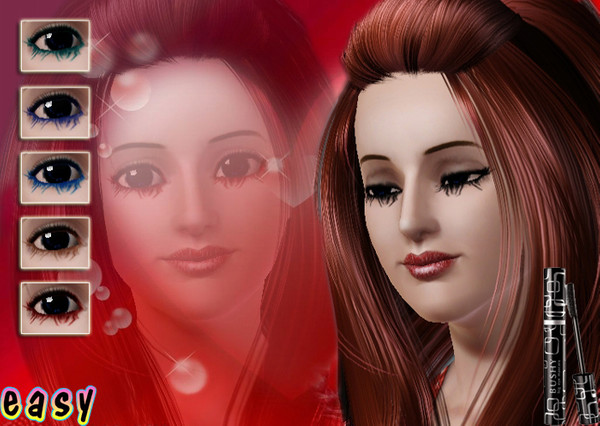 Sims 3 — Eyeliner 02 by easysims — Hope that everybody likes it(*^__^*)