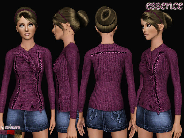 Sims 3 — Dasha by simseviyo — Sweet outfit for autumn :) 