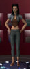 Sims 2 — Rihanna \'Pon de replay\' based outfit by Joannebaybiiee — I made this with the basic EA game outfit and