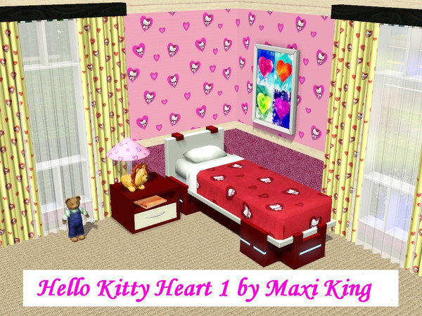 Sims 3 — Hello Kitty Heart 1 by maxi king — 