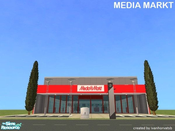 Sims 2 — MEDIA MARKT by ivanhorvatsb — MEDIA MARKT (Complete it furnishing and decorating)