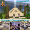 Sims 3 — Cleopatra Community Pool by garbuckle3000 — An oasis away from the everyday, this community pool is situated