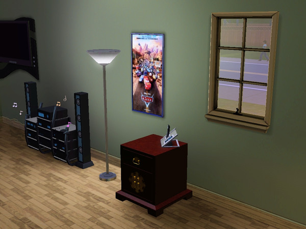 Sims 3 — Cars movie poster by paterdave2 — A moevie poster of the Pixar movie Cars 