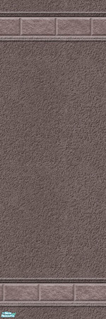 Sims 2 — Studio K Stucco 04 - UPDATED - Plum Brown by StudioKhagerks — 