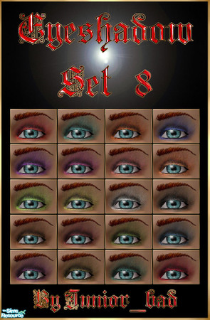 Sims 2 — ..:: Eyeshadow Set 008 ::.. by Junior_bad — 