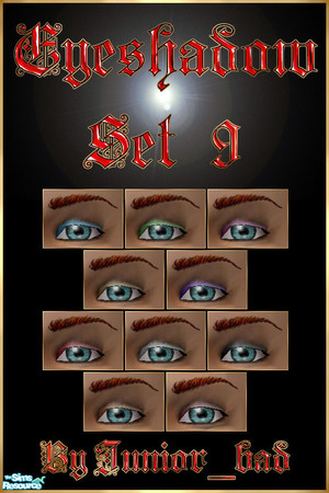 Sims 2 — ..:: Eyeshadow Set 009 ::.. by Junior_bad — 